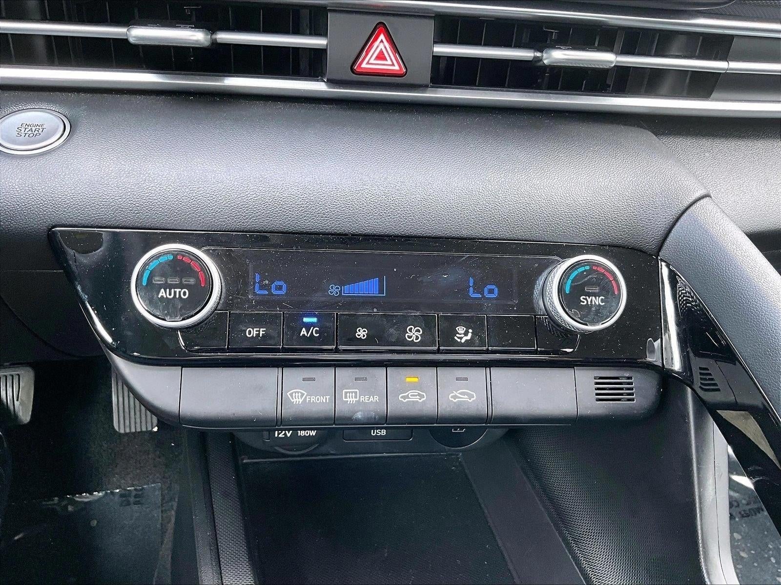 2025 Hyundai Elantra Hybrid Blue