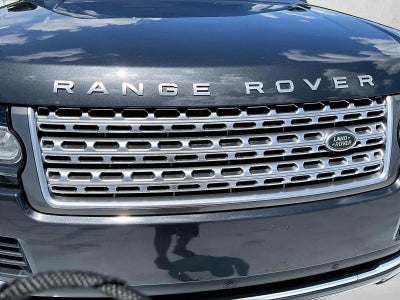 2017 Land Rover Range Rover HSE