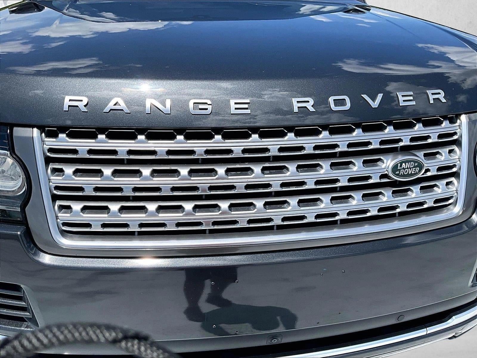 2017 Land Rover Range Rover HSE