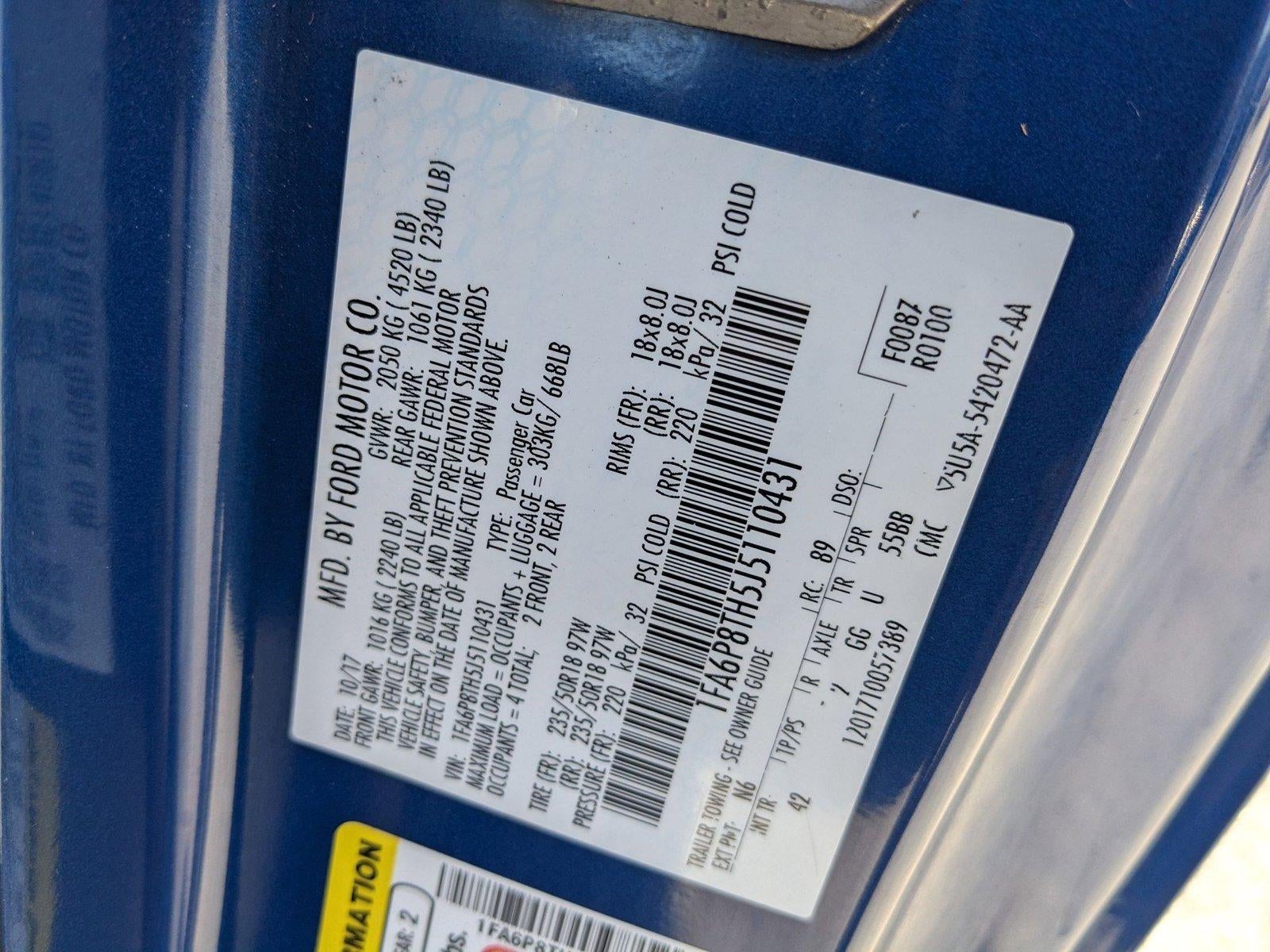 2018 Ford MUST I4
