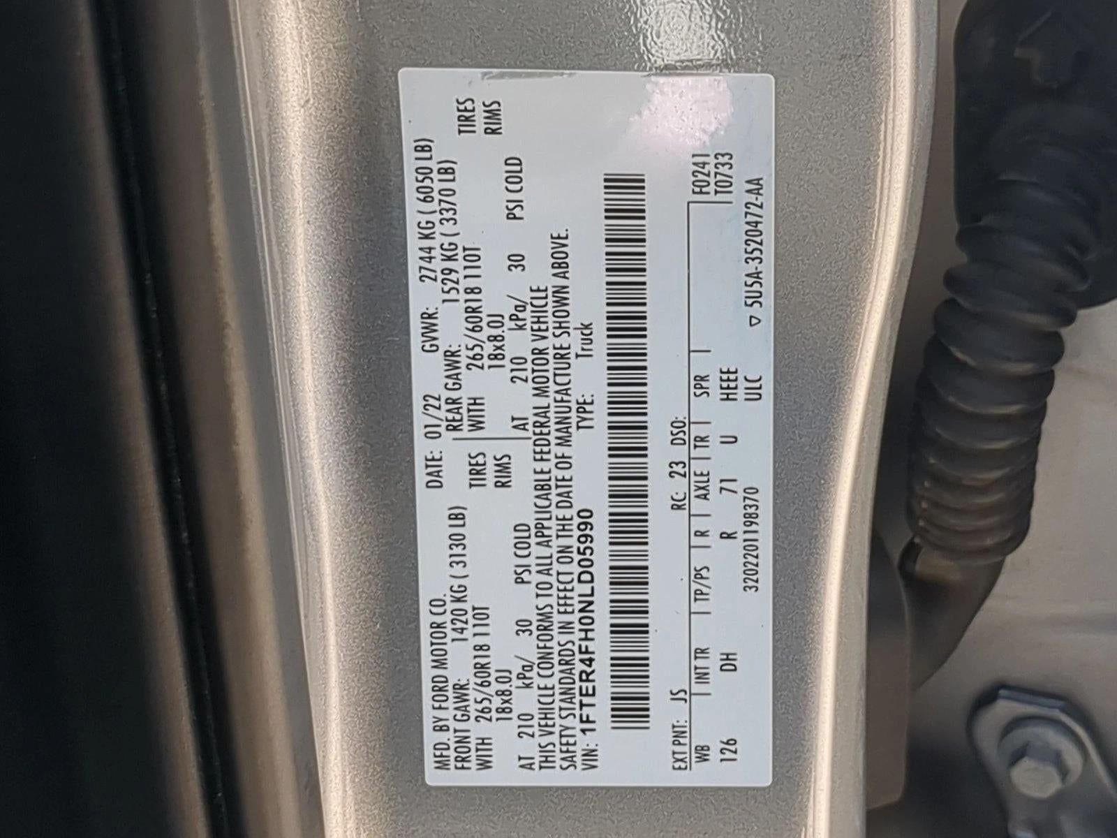 2022 Ford Ranger LARIAT