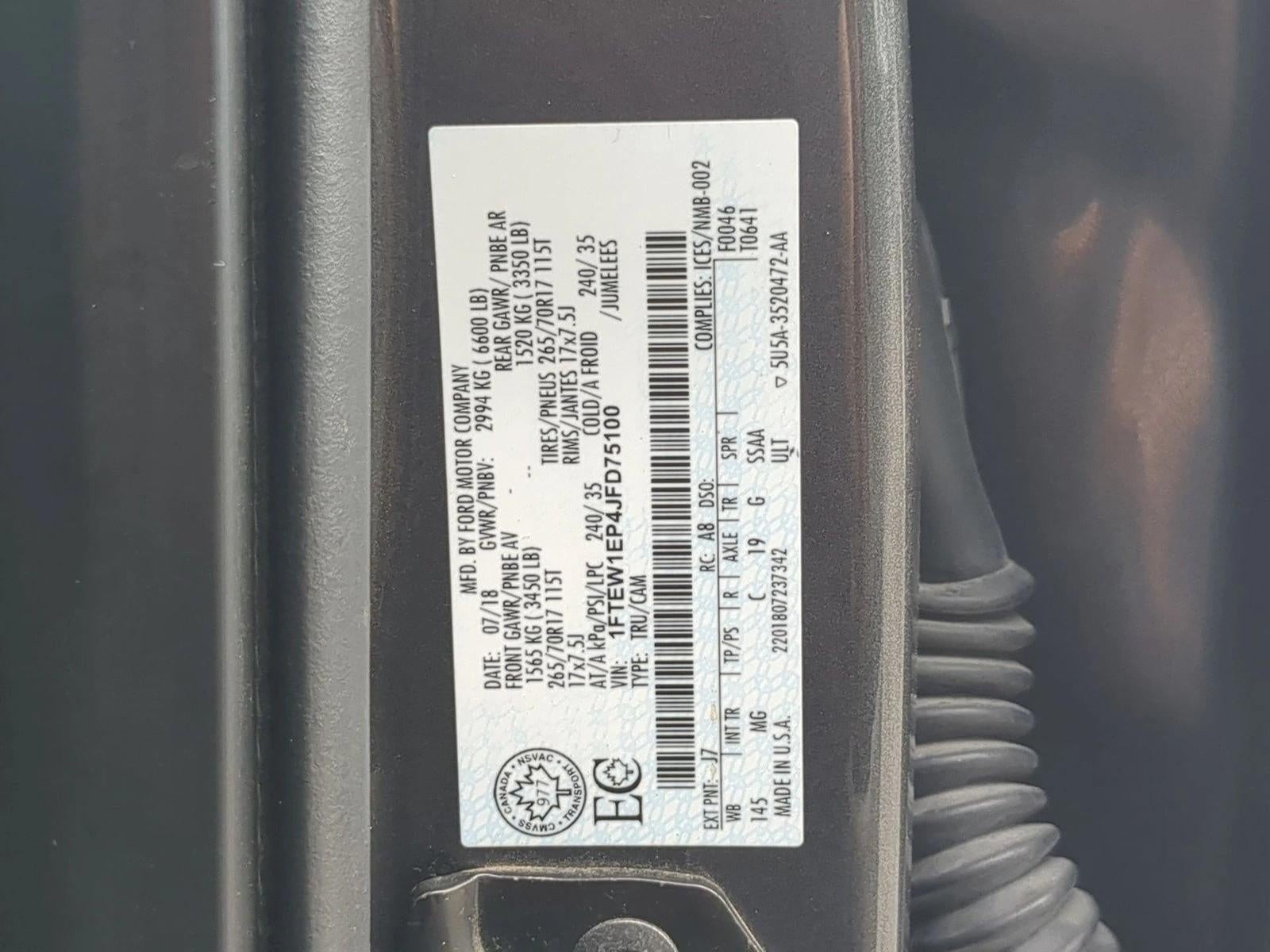 2018 Ford F-150 XLT