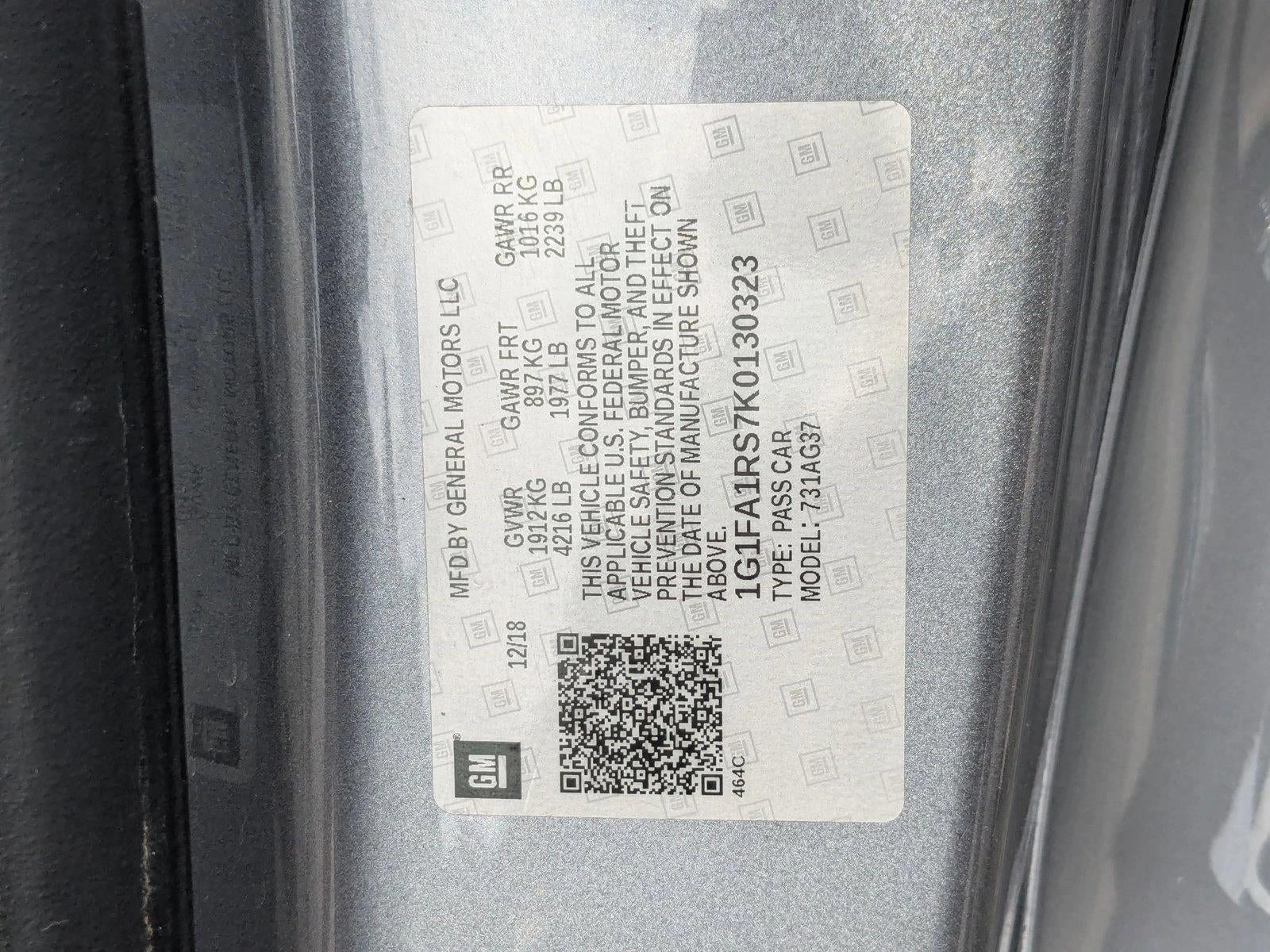 2019 Chevrolet Camaro 1LT