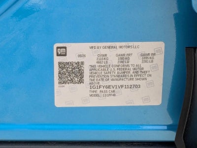 2027 Chevrolet Bolt LT