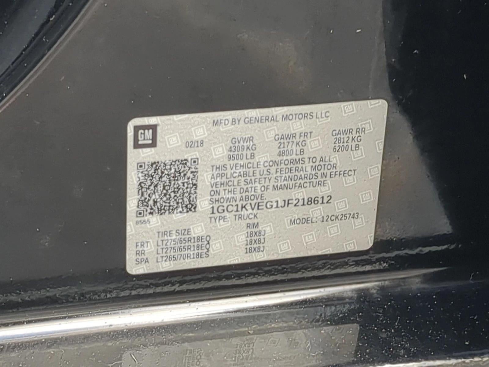 2018 Chevrolet Silverado 2500 HD LT