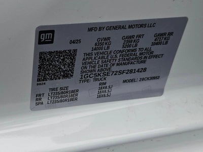 2025 Chevrolet Silverado 3500 HD WT DRW