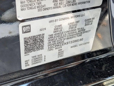 2026 Chevrolet Silverado 1500 LT