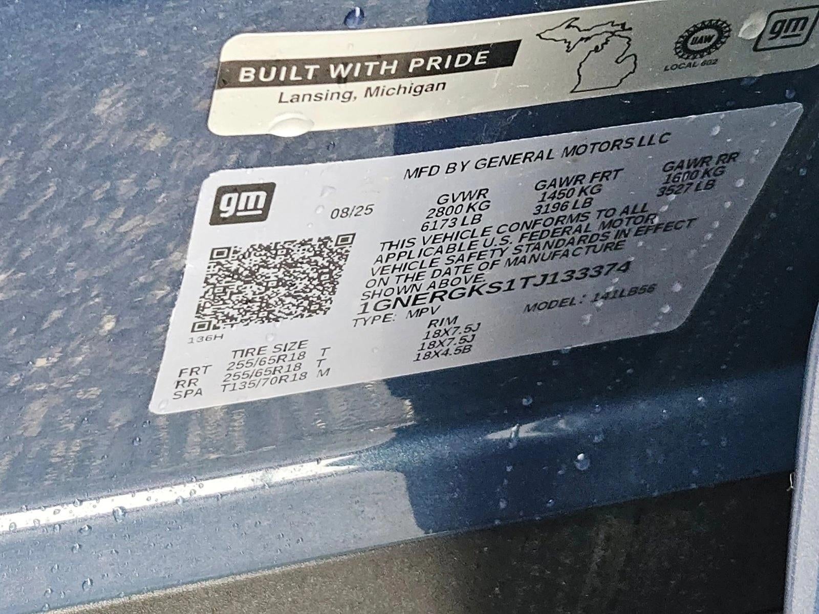 2026 Chevrolet Traverse LT