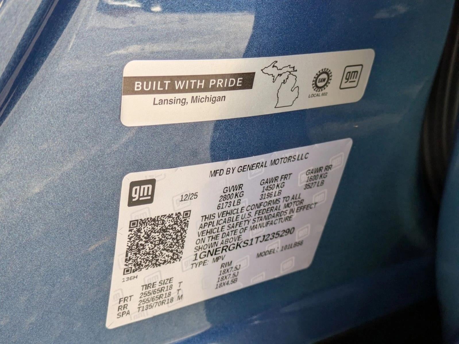 2026 Chevrolet Traverse LT