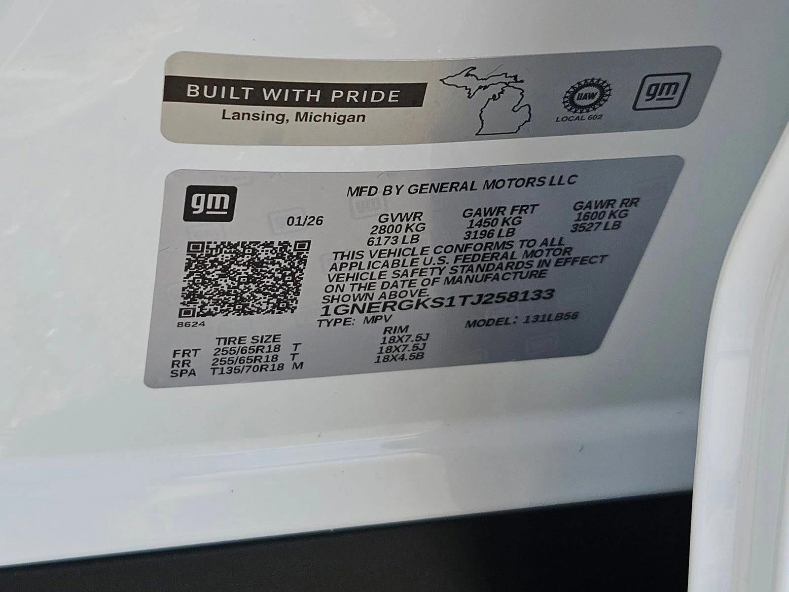 2026 Chevrolet Traverse LT