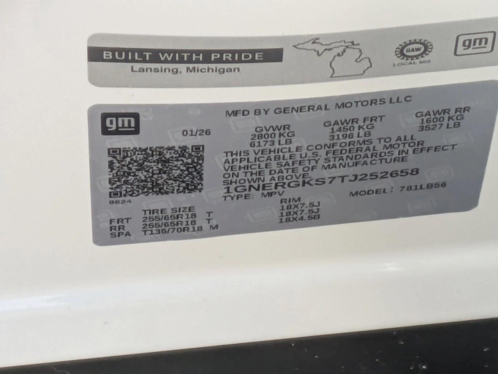 2026 Chevrolet Traverse LT