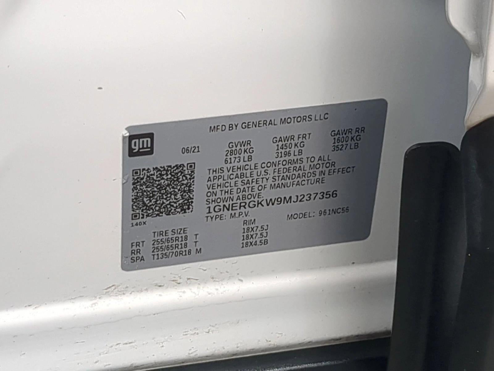 2021 Chevrolet Traverse LT Cloth