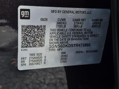 2026 Chevrolet Suburban Z71