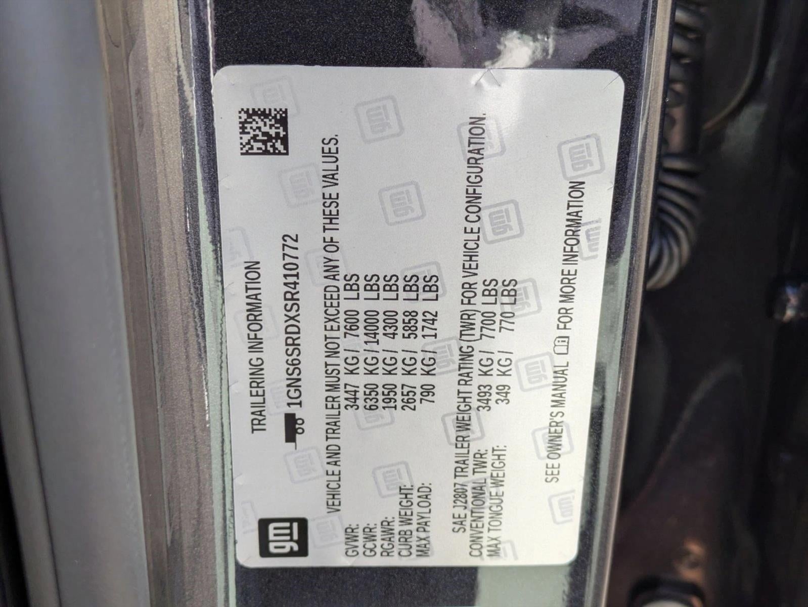 2025 Chevrolet Tahoe Premier