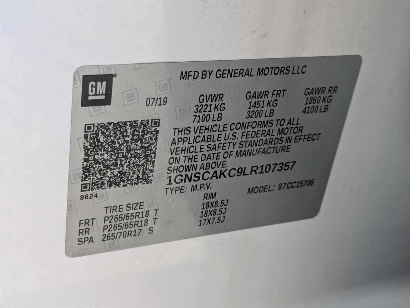 2020 Chevrolet Tahoe LS