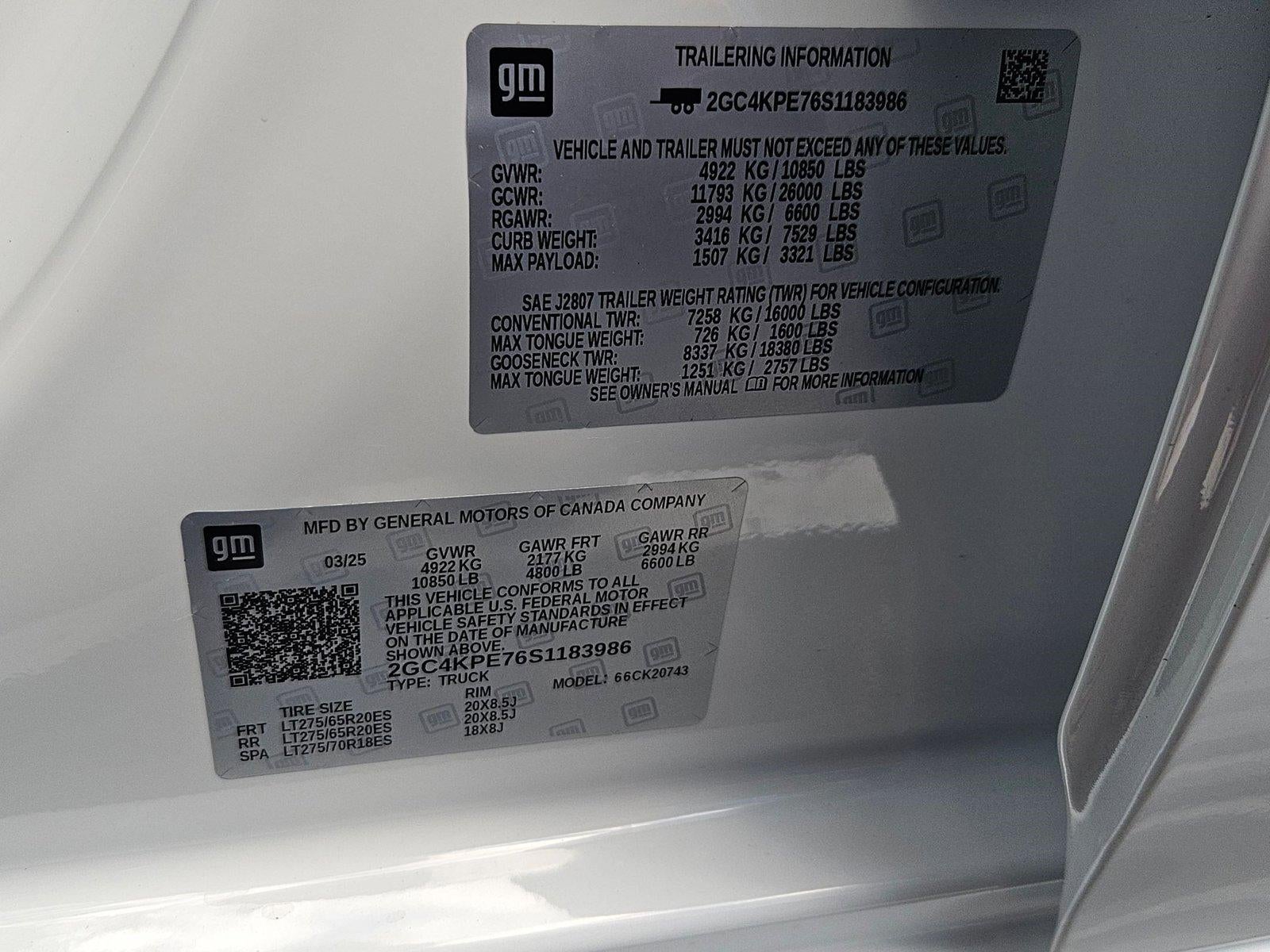 2025 Chevrolet Silverado 2500 HD LTZ