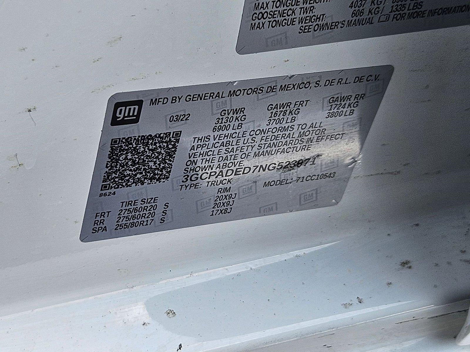 2022 Chevrolet Silverado 1500 RST