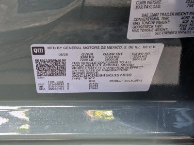 2025 Chevrolet Silverado 1500 LT
