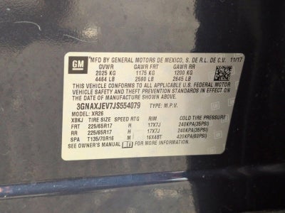 2018 Chevrolet Equinox LT