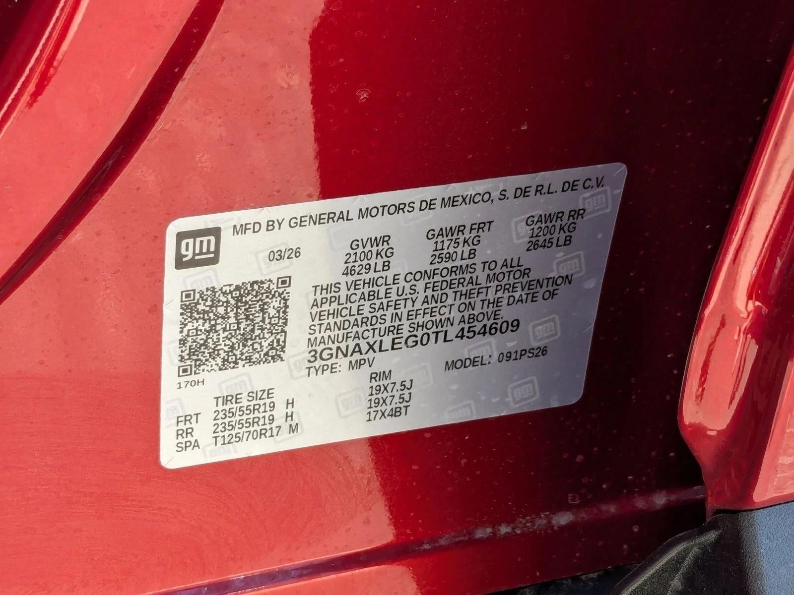 2026 Chevrolet Equinox RS