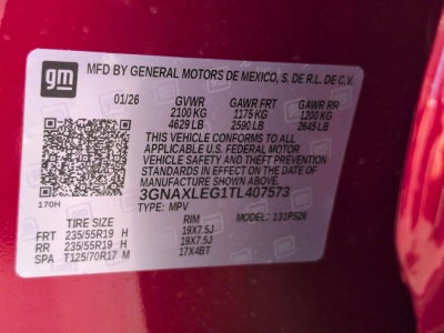 2026 Chevrolet Equinox RS