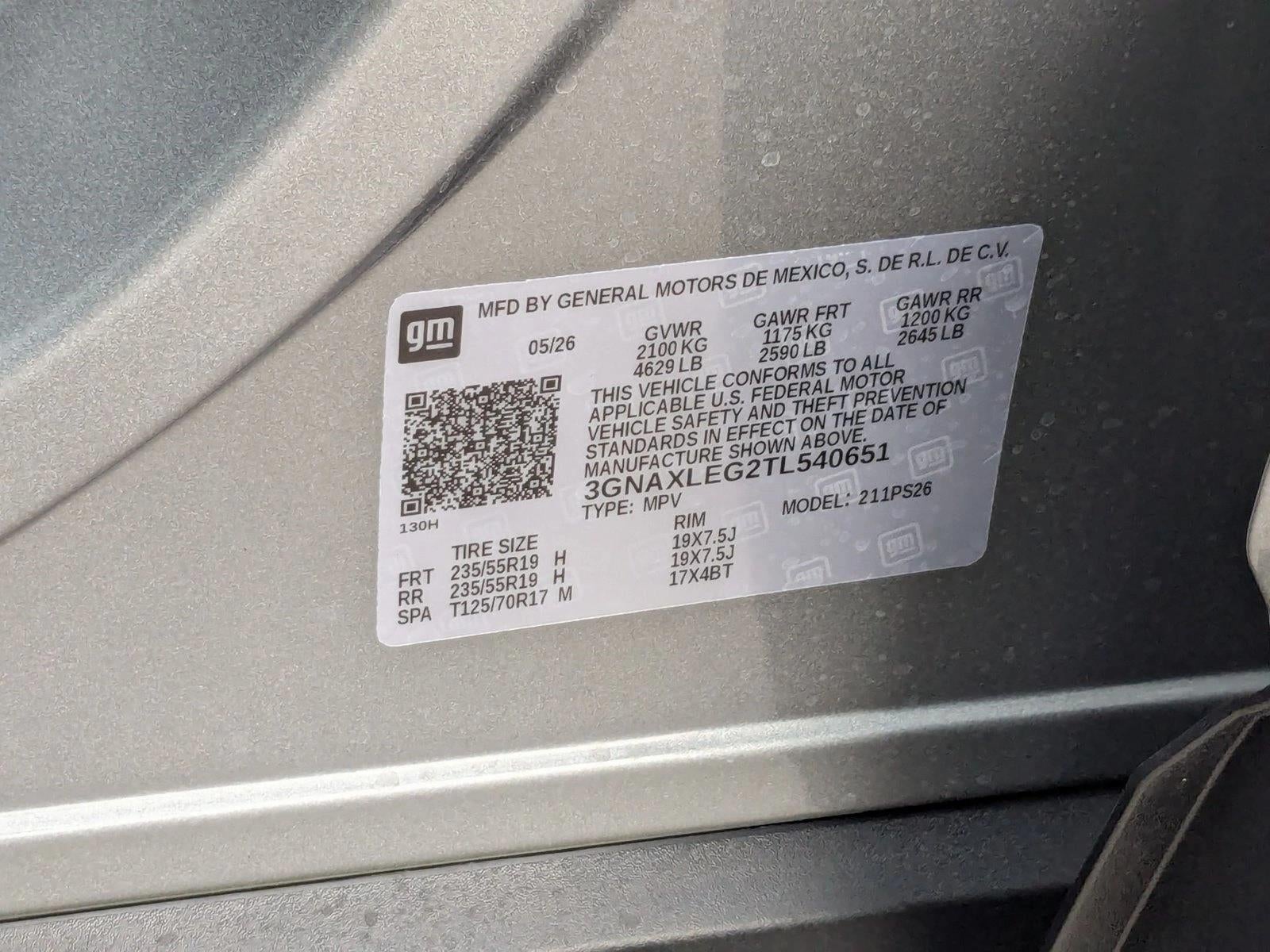 2026 Chevrolet Equinox RS