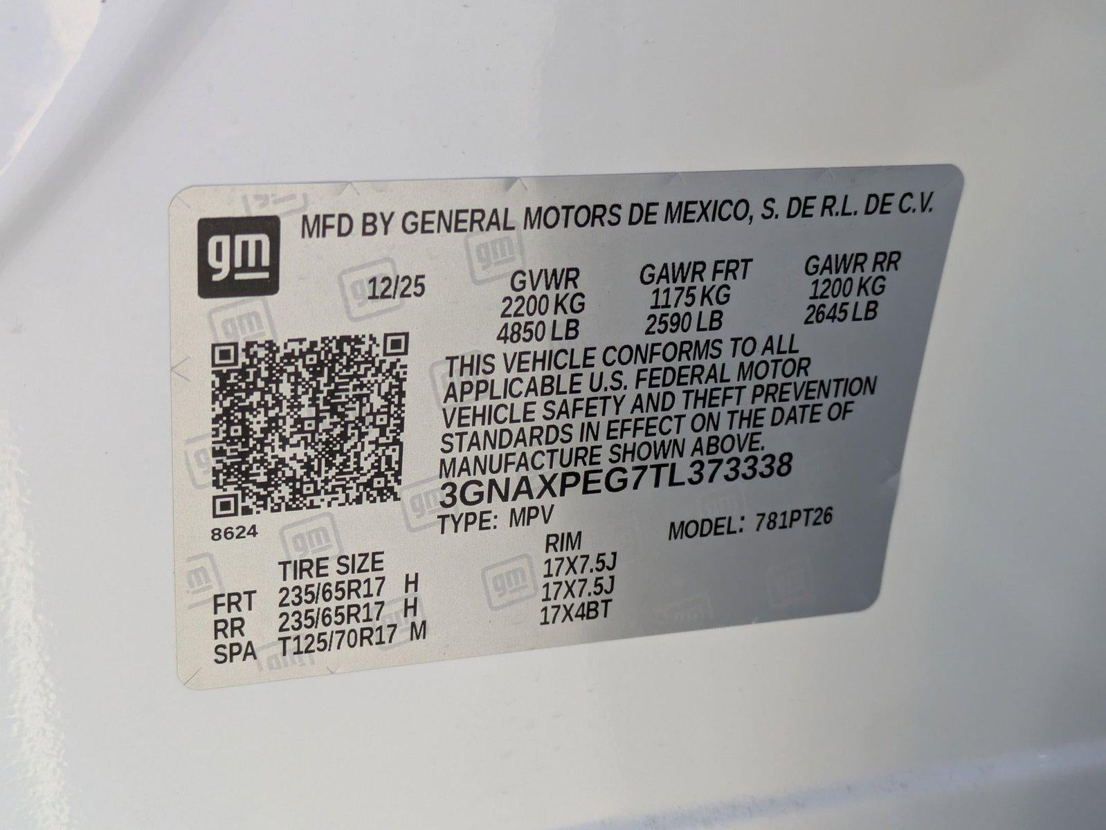 2026 Chevrolet Equinox LT