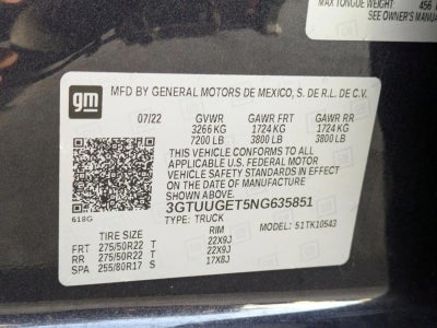 2022 GMC Sierra 1500 Denali