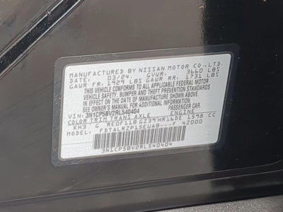 2024 Nissan Kicks S Xtronic CVT