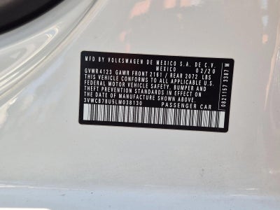 2020 Volkswagen Jetta 1.4T S