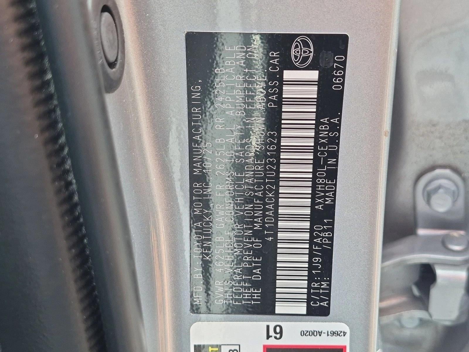 2026 Toyota Camry LE