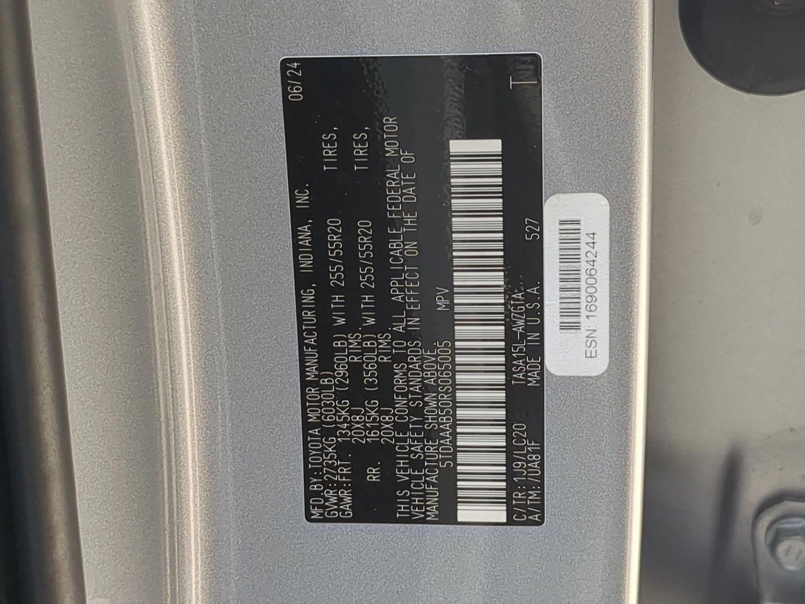 2024 Toyota Grand Highlander Limited