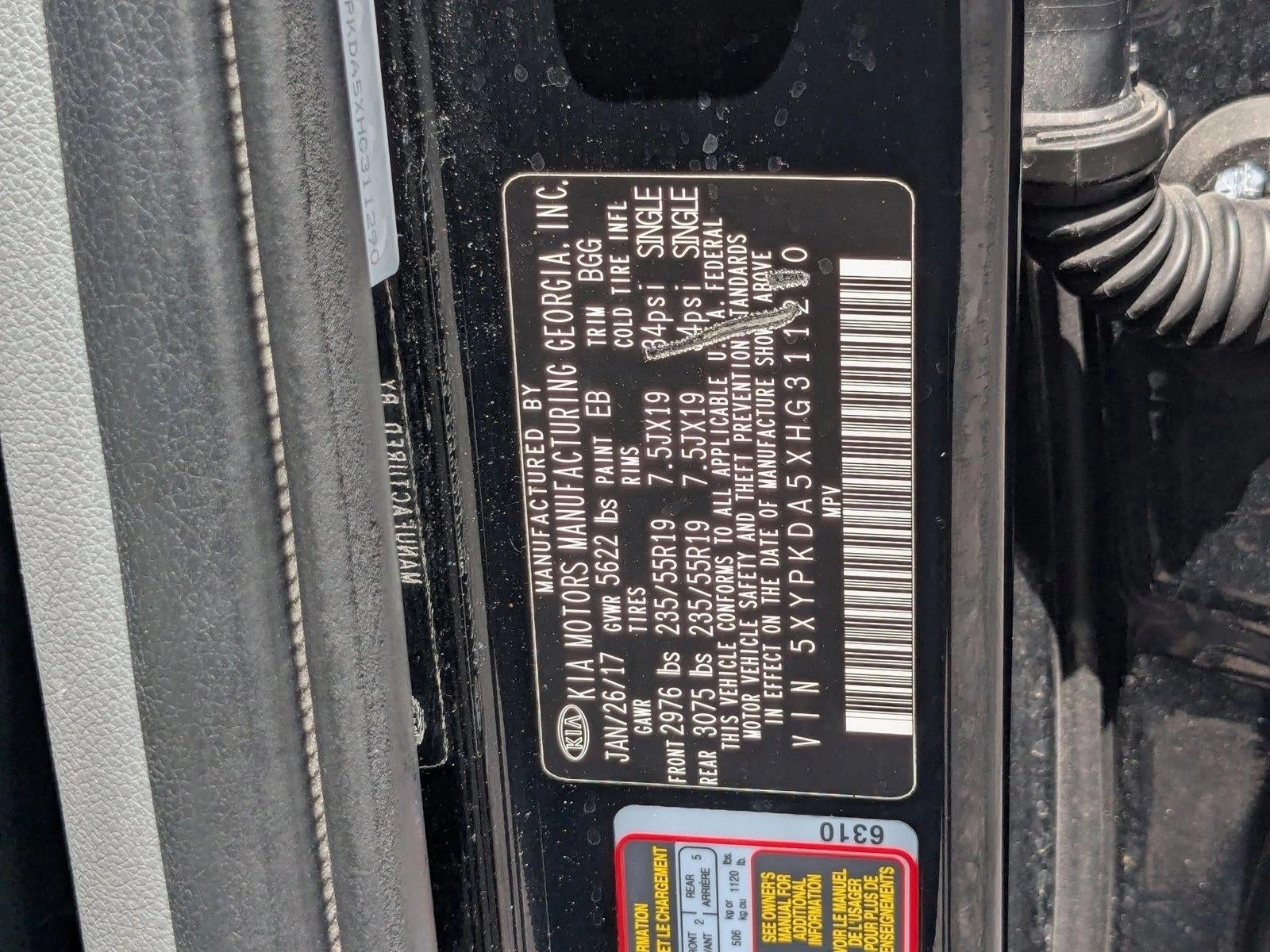 2017 Kia Sorento SX V6