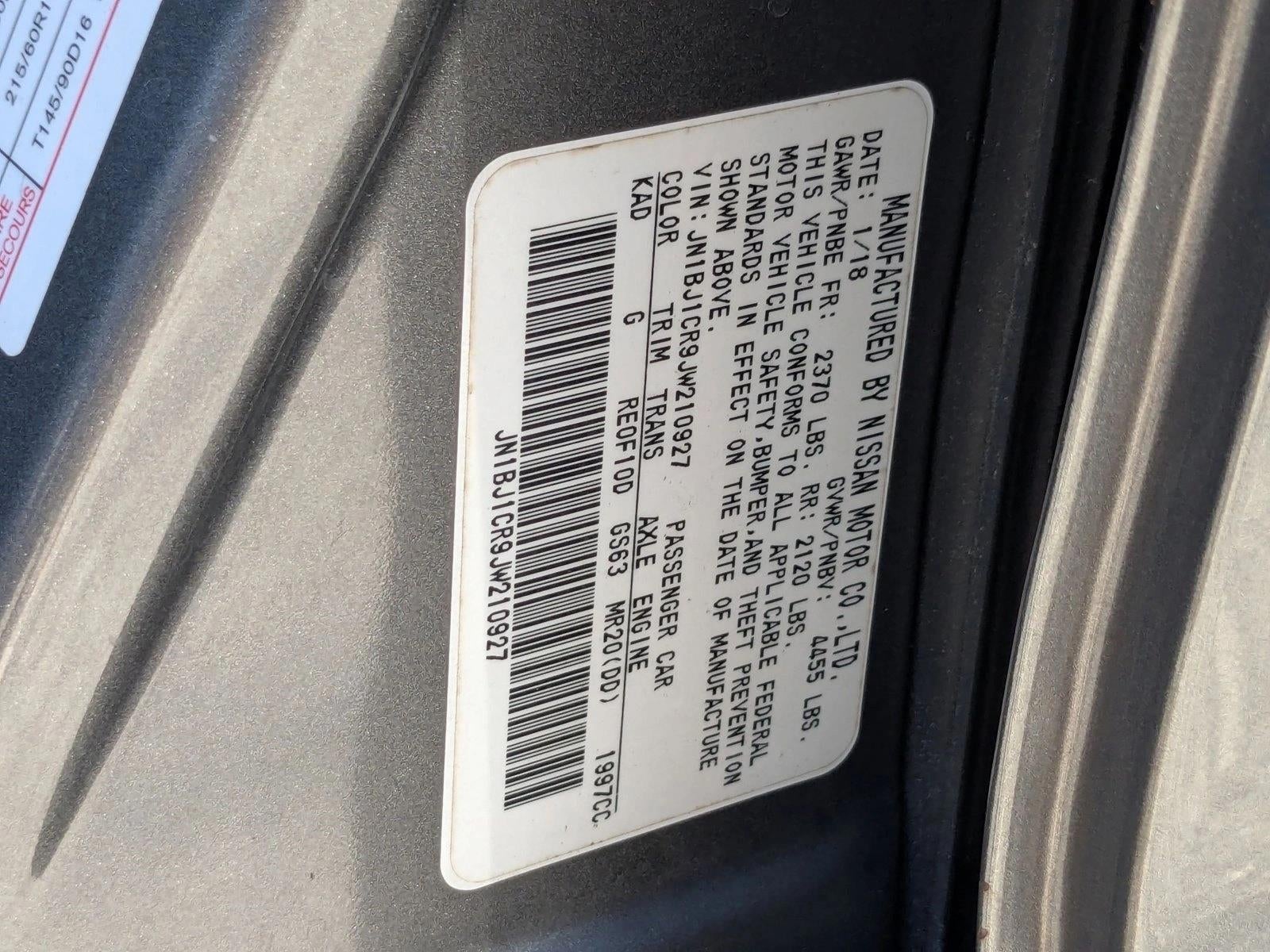 2018 Nissan Rogue Sport SV