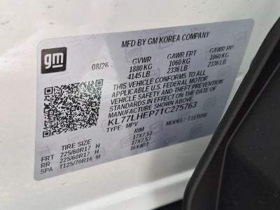 2026 Chevrolet Trax LT