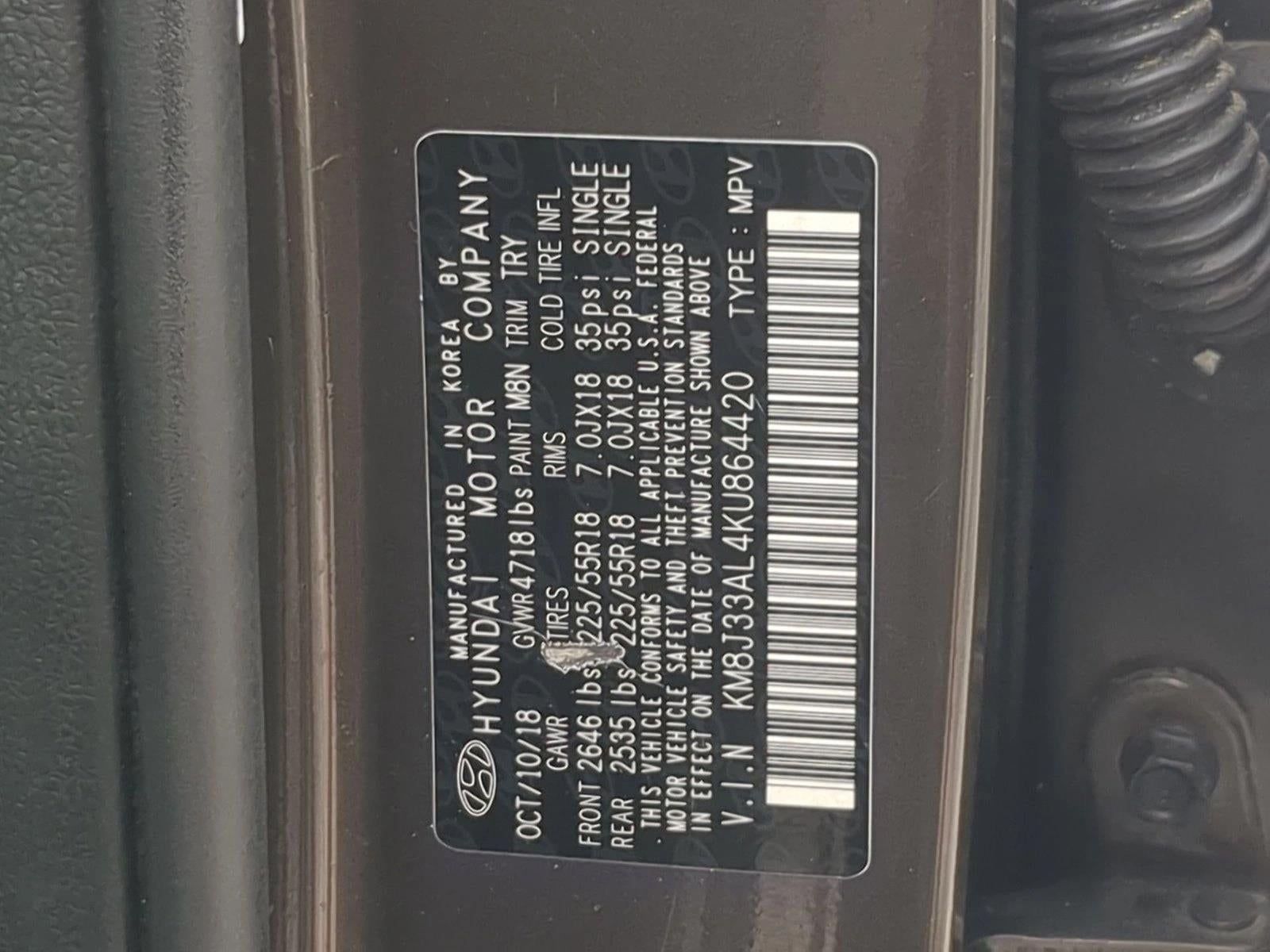 2019 Hyundai Tucson Limited