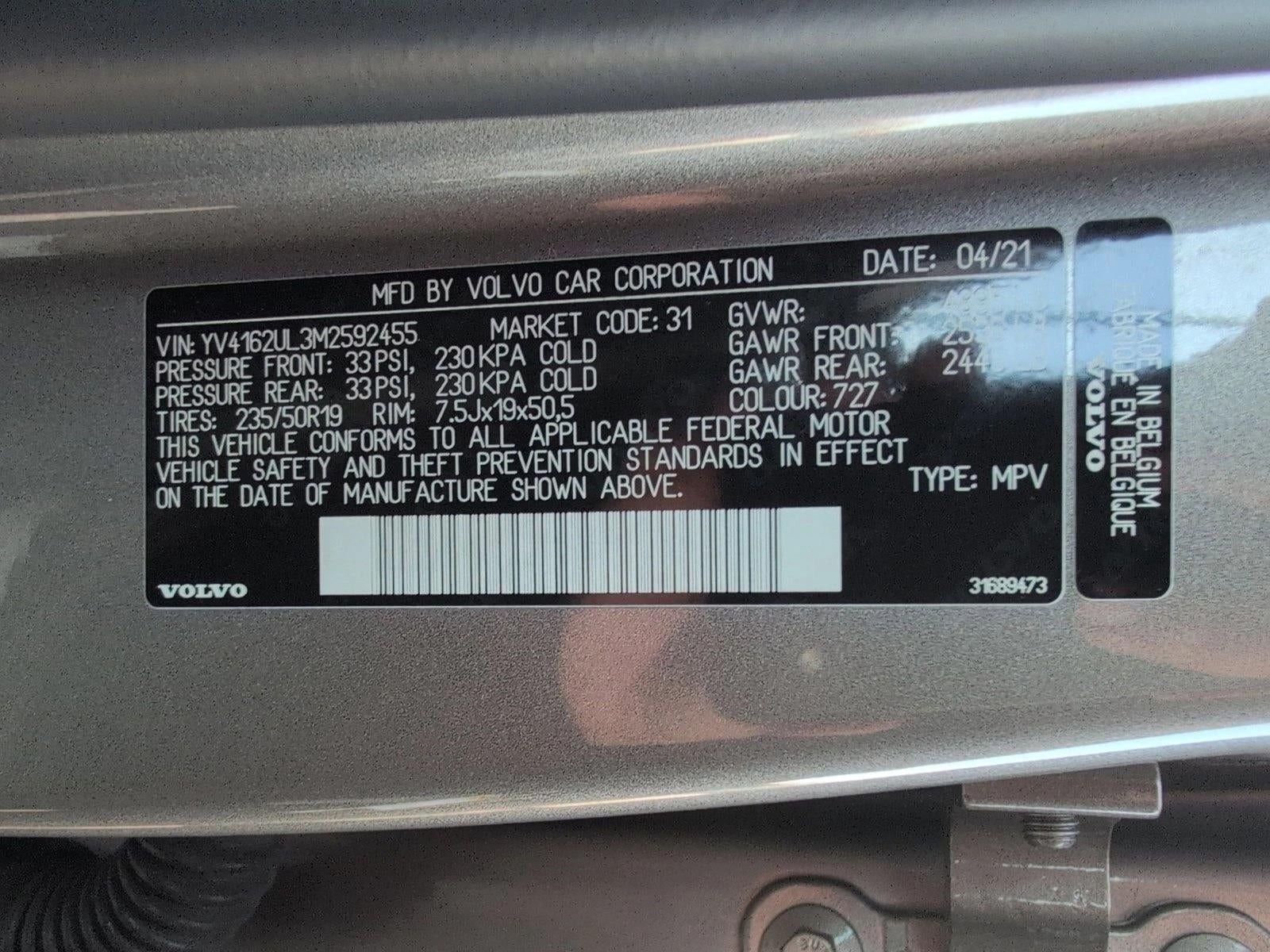 2021 Volvo XC40 Inscription