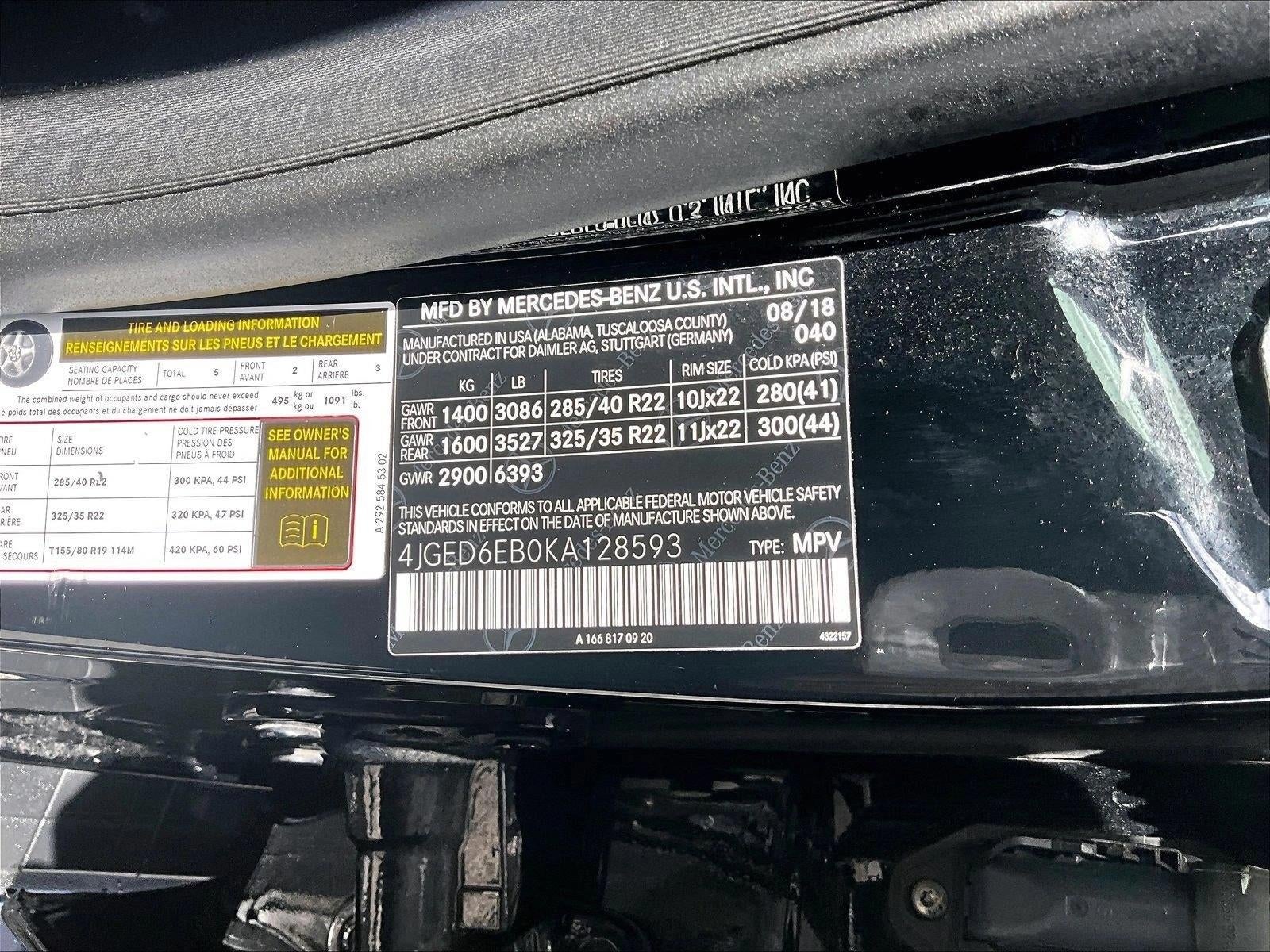 2019 Mercedes-Benz GLE AMG® GLE 43