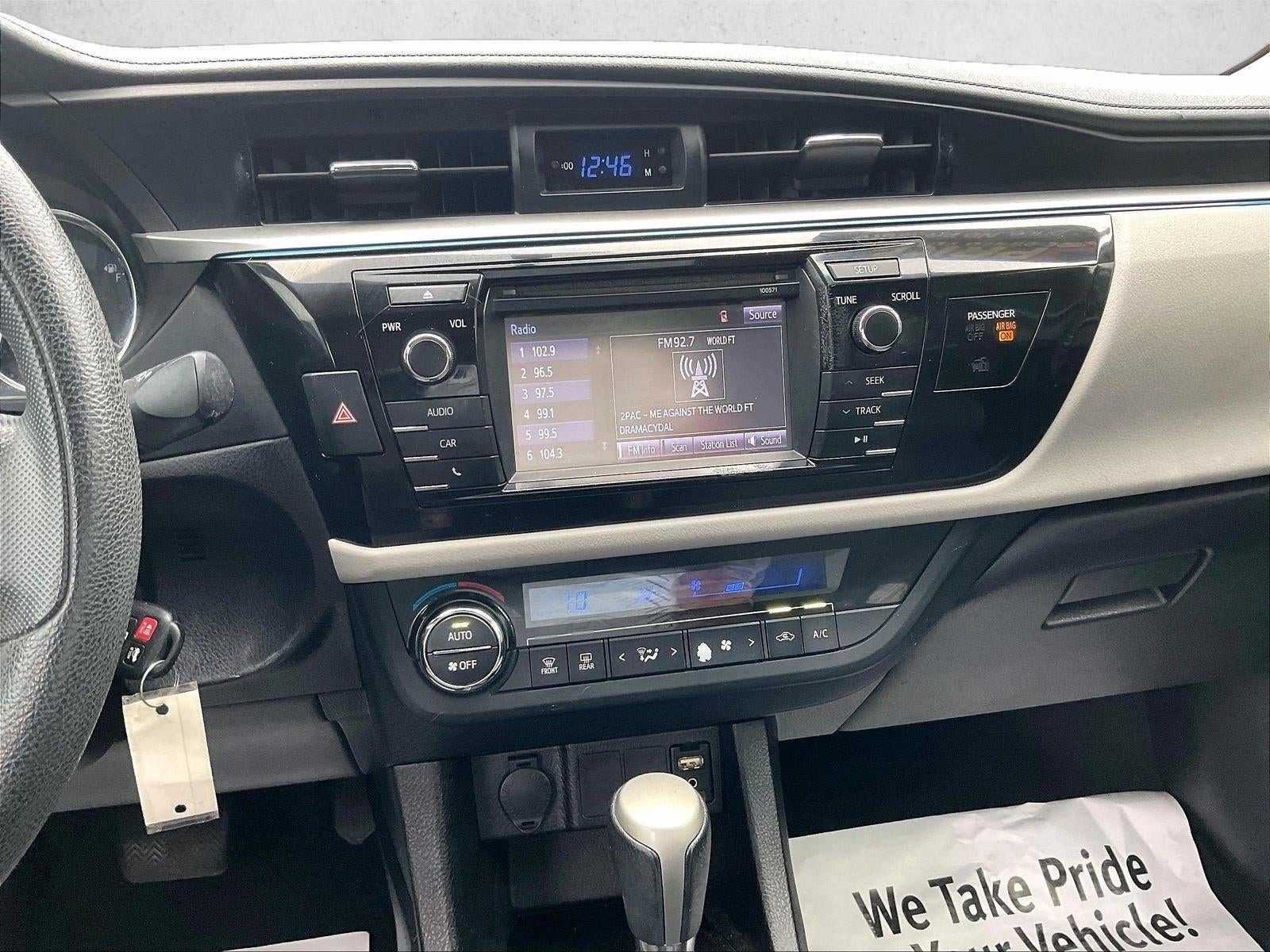 2016 Toyota Corolla L