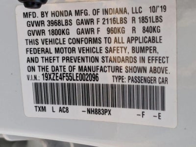 2020 Honda Insight EX