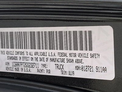 2016 RAM 1500 Longhorn Limited