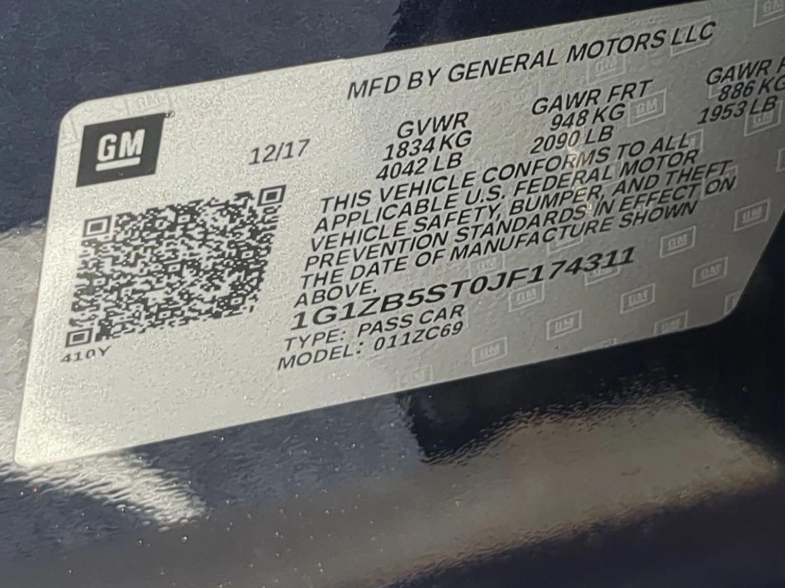 2018 Chevrolet Malibu LS