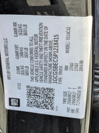 2023 Chevrolet Colorado WT