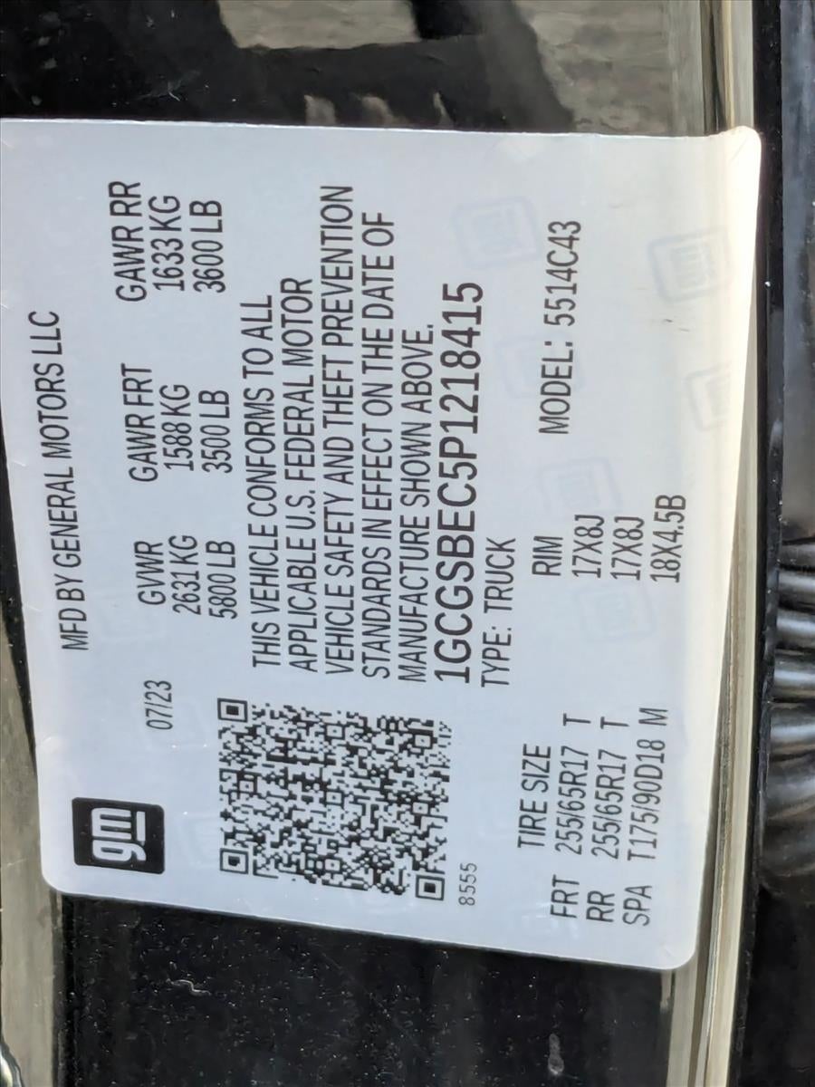 2023 Chevrolet Colorado WT