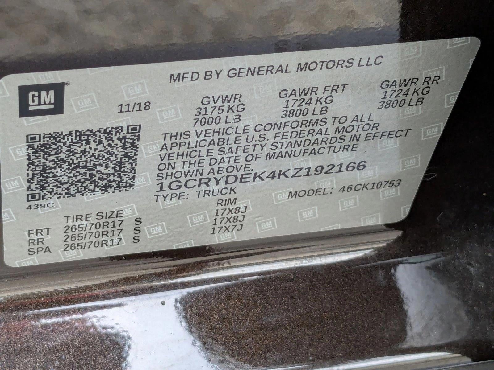 2019 Chevrolet Silverado 1500 LT