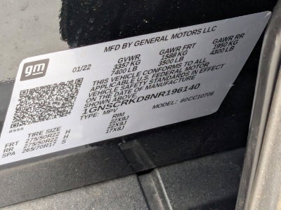 2022 Chevrolet Tahoe RST