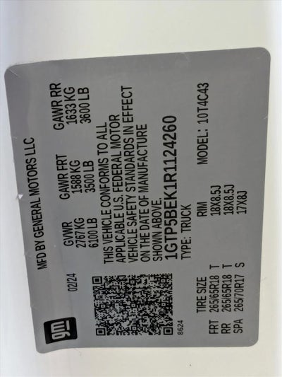 2024 GMC Canyon Elevation