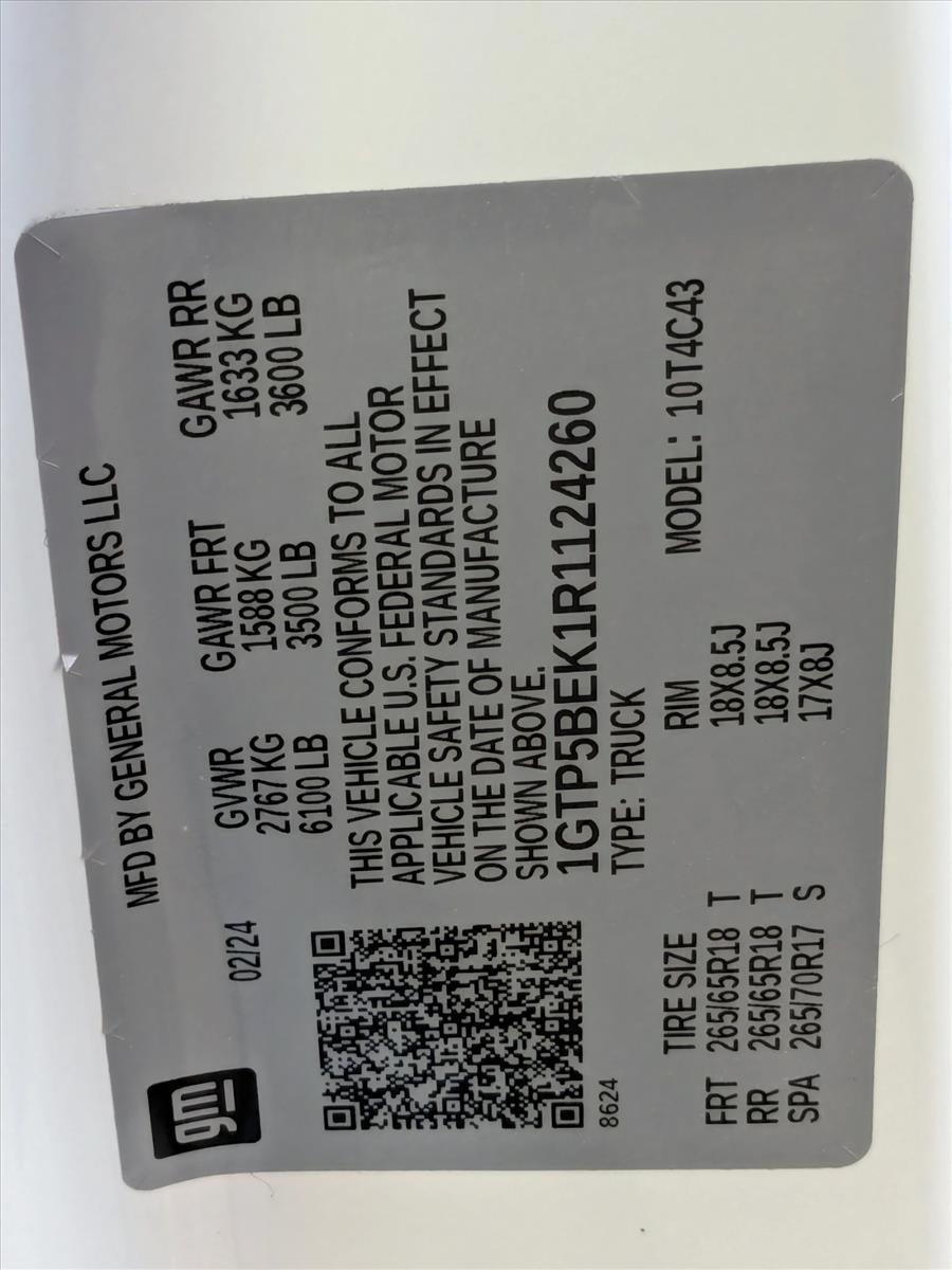 2024 GMC Canyon Elevation