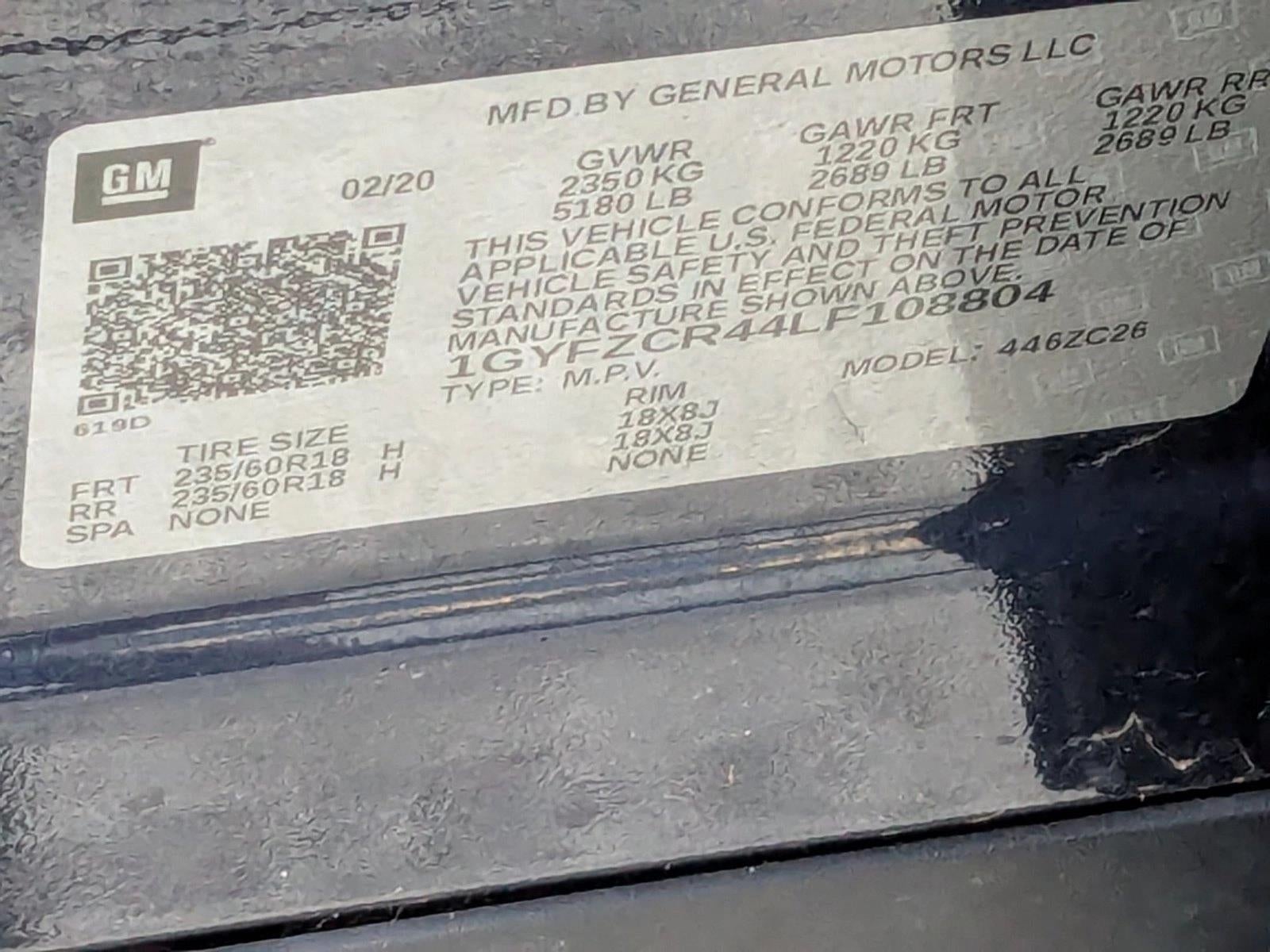 2020 Cadillac XT4 Premium Luxury