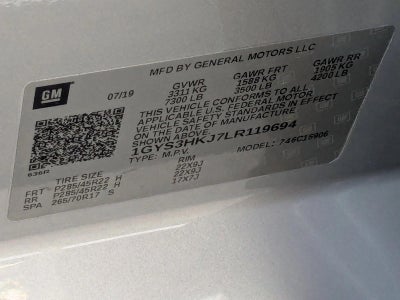 2020 Cadillac Escalade ESV Luxury